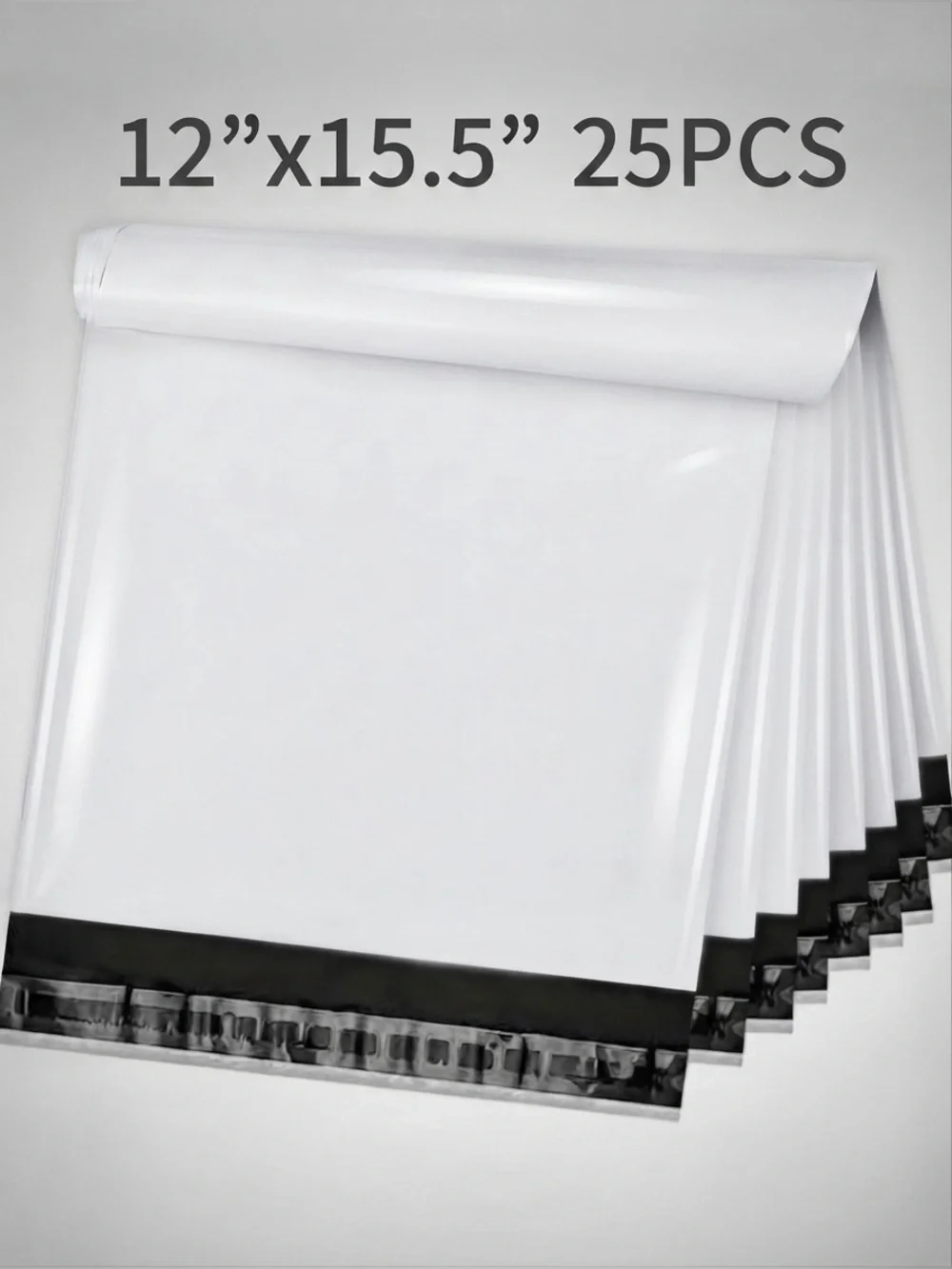 175PCS- 25 L Poly Mailers, 25 L Cello Bags, 25 Thank You Cards & 100 Stickers